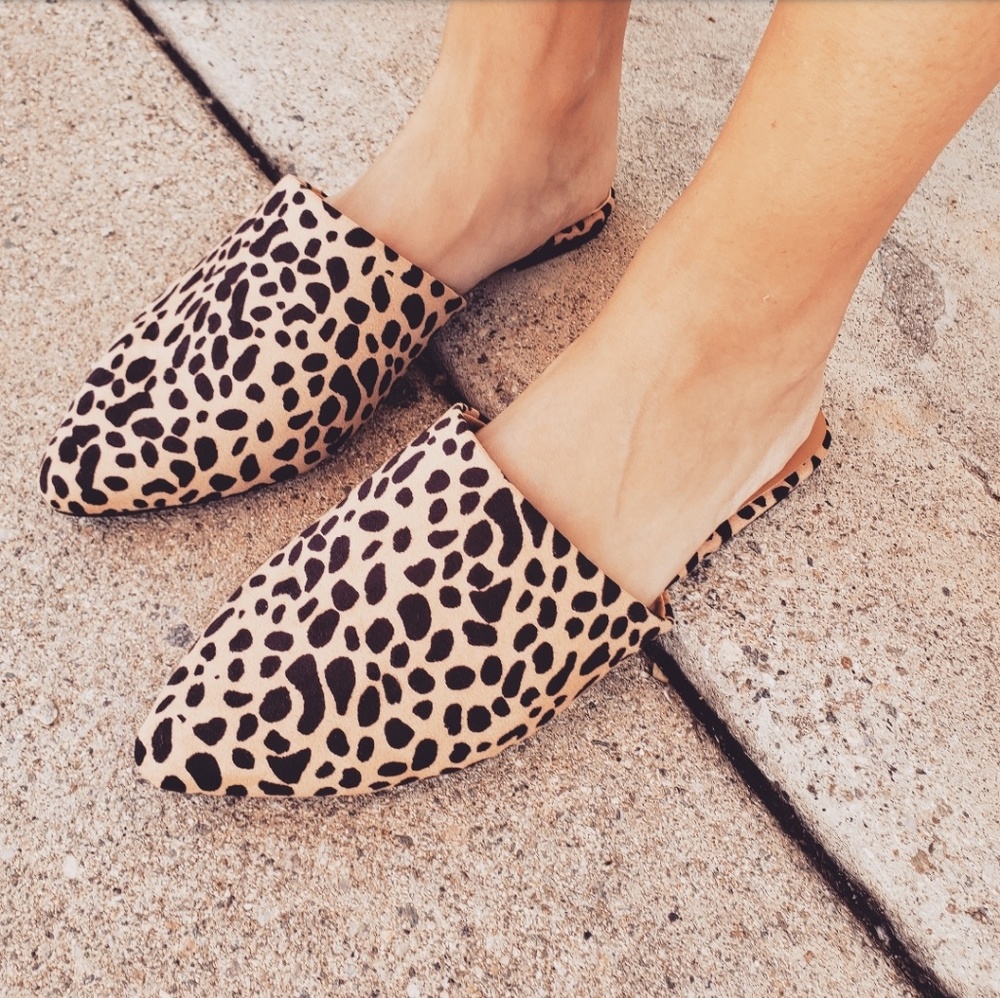 price firm!The Marcy// leopard print mule flat - Picture 5 of 5